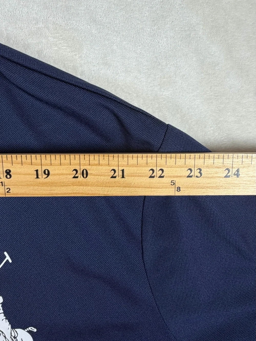 Polo Ralph Lauren 3XL Navy Short-Sleeve 2017 US Open Polo with White Trim